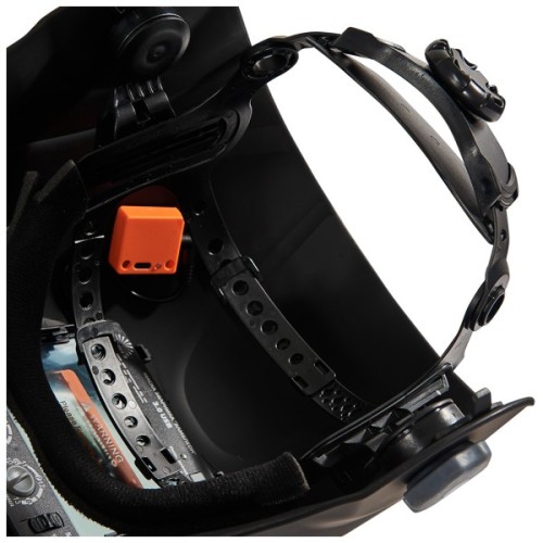 Маска зварювальника Vitals Professional 3.0 USB, хамелеон, 1/30000 сек, вікно 100×68 mm, 16 DIN (191761)