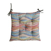 Подушка на стілець Прованс MixPrint 501 хвиля 40х40 см (4823093449961)