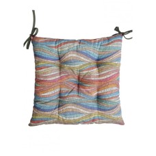 Подушка на стілець Прованс MixPrint 501 хвиля 40х40 см (4823093449961)