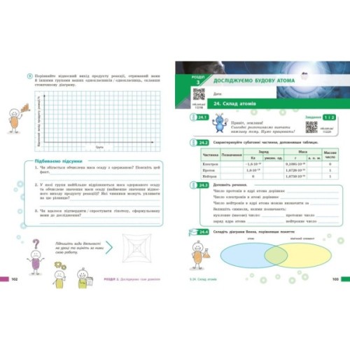 Робочий зошит НУШ Хімія. Для 8 класу закладів загальної середньої освіти - О.В. Григорович Ранок (9786170998224)