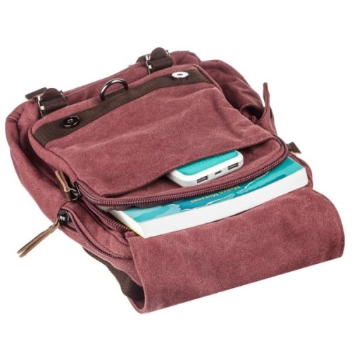 Сумка Vintage На одне плече Малинова (20140)