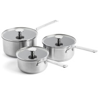 Ківш KitchenAid SSS, з кришками, набір 3 шт (CC005740-001)