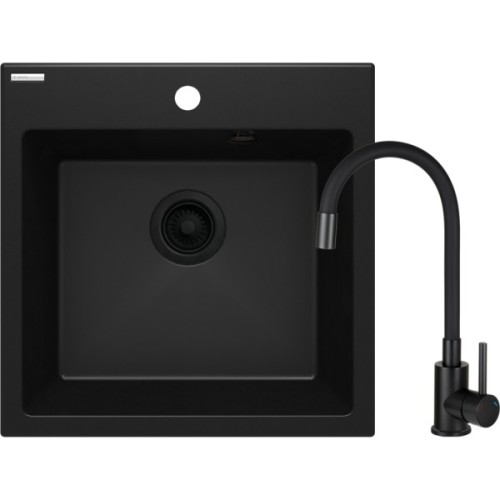 Мийка кухонна Deante Evora ZQJ_X103 + зміш. BOC_X72M (ZQJNN103)