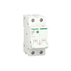 Автоматичний вимикач Schneider Electric RESI9 6kA 2P 6A C (R9F12206)