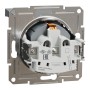 Розетка Schneider Electric ASFORA з кришкою, сталь (EPH3100162)
