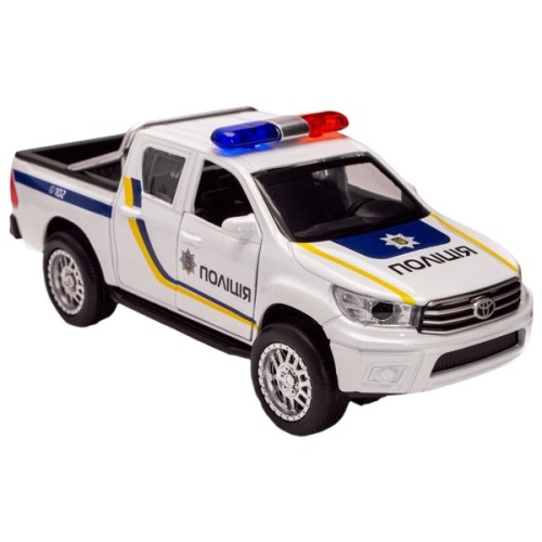Масштабна модель автомобіля TechnoDrive Toyota Hilux Поліція (KM250426)