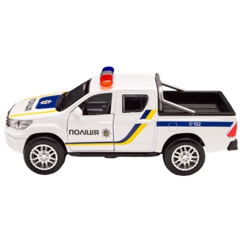 Масштабна модель автомобіля TechnoDrive Toyota Hilux Поліція (KM250426)
