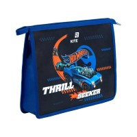 Папка на блискавці Kite A4+ Hot Wheels (HW26-428)