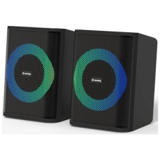 Акустична система ColorWay PulseRing 2.0 RGB USB Black (CW-SPU04BK)