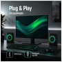 Акустична система ColorWay PulseRing 2.0 RGB USB Black (CW-SPU04BK)