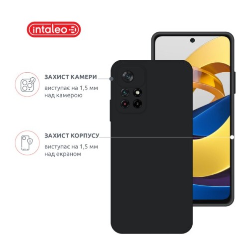 Чохол до мобільного телефона Intaleo SoftShell Poco M4 Pro 5G Black (1283126534164)