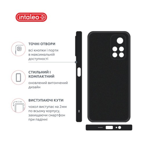 Чохол до мобільного телефона Intaleo SoftShell Poco M4 Pro 5G Black (1283126534164)