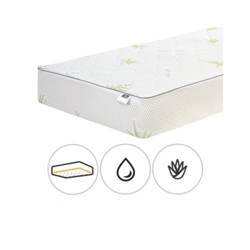 Наматрацник MirSon №1049 Alberto Тенцель (Modal) Aloe Vera 90х190 см (2200001508538)