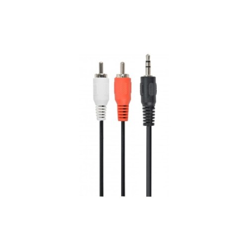Кабель мультимедійний 3.5mm M to 2xRCA M 1.5m Cablexpert (CCA-458)