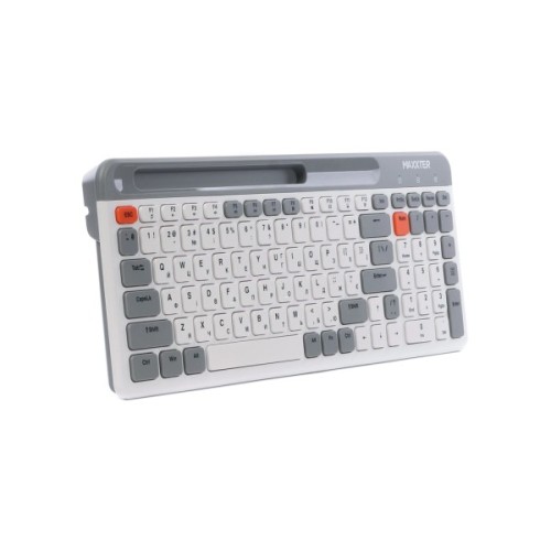 Клавіатура Maxxter KBW-02G-UA Wireless Grey (KBW-02G-UA)