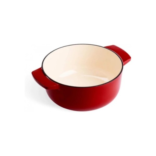 Каструля KitchenAid чавунна з кришкою 3,3 л Червона (CC006057-001)