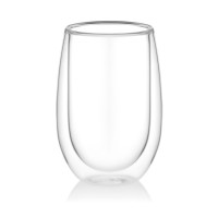 Набір склянок Ardesto з подвійними стінками BV 350 мл 2 шт прозорий (AR2635BV)