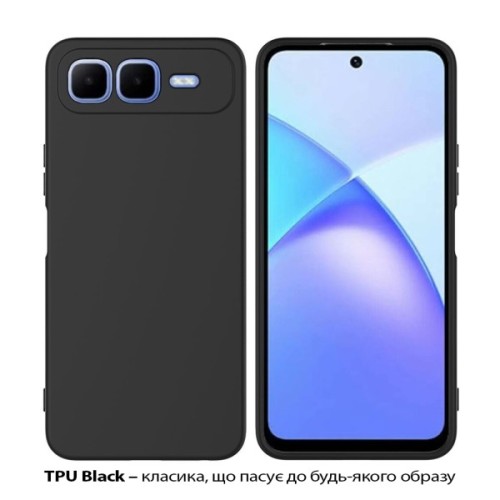 Чохол до мобільного телефона BeCover Silicone Infinix Smart 10 Plus (X6725B) Black (713764)