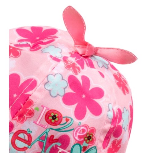 Панама дитяча Kitti з квіточками (Y8020-1-44G-pink)