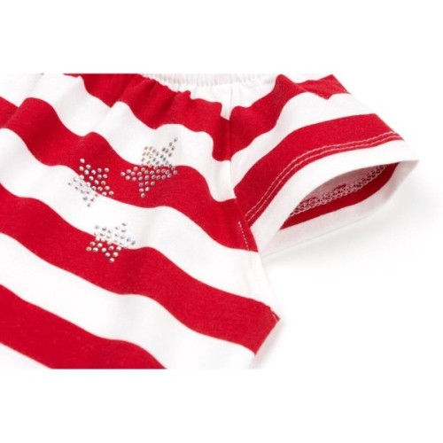 Плаття дитяче Babyjoy в полоску (11813-86G-red)