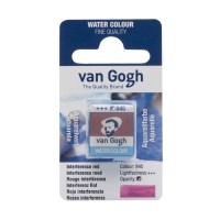 Акварельні фарби Royal Talens Van Gogh (845), Інтерферентний червоний, кювета (8712079419653)