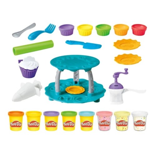 Набір для творчості Hasbro Play-Doh Вежа капкейків з масою для ліплення (G0529)