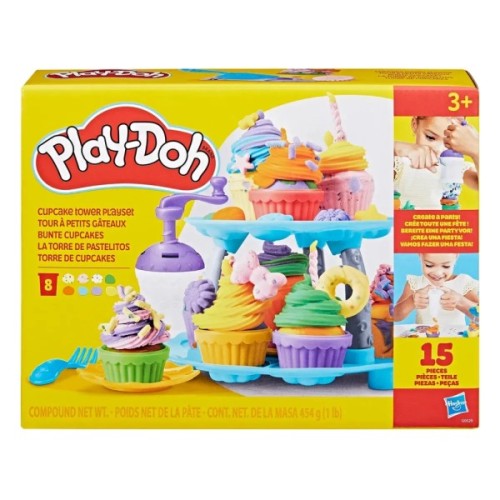 Набір для творчості Hasbro Play-Doh Вежа капкейків з масою для ліплення (G0529)