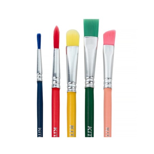 Пензлик для малювання Kite Classic набір із 5-ти пензлів синтетика 3, 5, 8, 9, 10 (K-333)