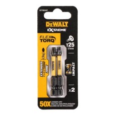 Набір біт DeWALT IMPACT TORSION, ударні, T25, L=57 мм, 2 шт (DT70534T)