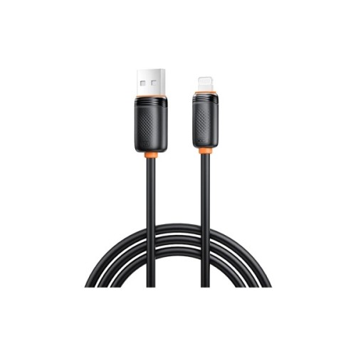 Дата кабель USB 2.0 AM to Lightning 2.0m 3A black XO (NB302-AI-2.black)