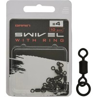 Вертлюг Brain Swivel With Ring No.4 (10 шт/уп) SGCA-8013-4 (1858.24.78)