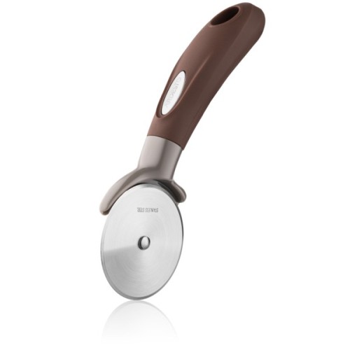 Ніж для піци Ardesto Gemini, 20см, нержавіюча сталь, пластик, сіро-коричневий (AR2158PG)