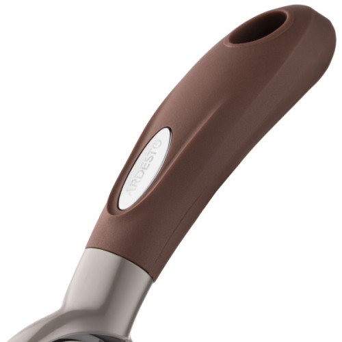 Ніж для піци Ardesto Gemini, 20см, нержавіюча сталь, пластик, сіро-коричневий (AR2158PG)