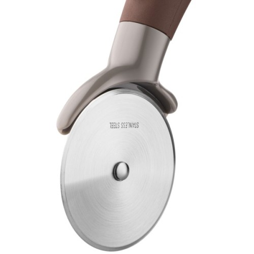 Ніж для піци Ardesto Gemini, 20см, нержавіюча сталь, пластик, сіро-коричневий (AR2158PG)