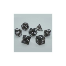 Набір кубиків для настільних ігор Games 7 Days Glitter 7 Dice Set - Black (g7dglit10)