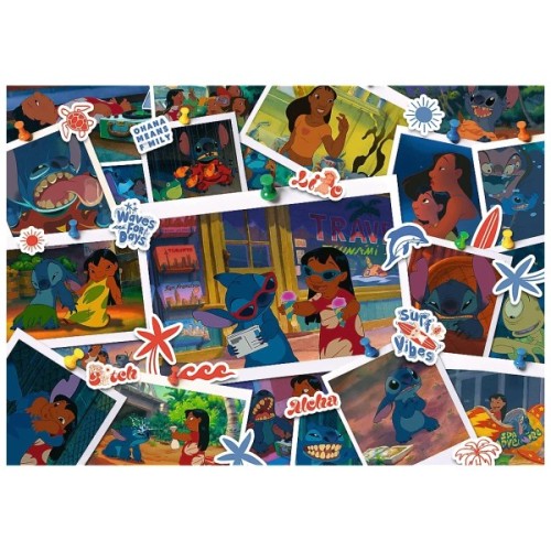 Пазл Trefl Lilo&Stitch Солодкі спогади 1000 елементів (5900511108828)