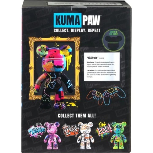 Фігурка ToyMonster Kuma Paw серія Вуличний вайб – Глітч (T02945-2)
