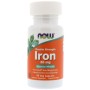 Мінерали Now Foods Залізо, Iron, 36 мг, 90 капсул (NOW-01444)