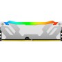 Модуль пам'яті для комп'ютера DDR5 64GB (2x32GB) 6400 MHz Renegade RGB White XMP Kingston Fury (ex.HyperX) (KF564C32RWAK2-64)