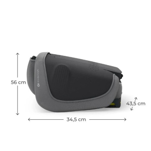 Автокрісло Kinderkraft Unity 2 i-Size Grey (KCUNIT02GRY0000) (5902533928347)