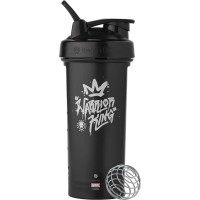 Шейкер спортивний BlenderBottle Classic Loop PRO 28oz/820ml Marvel Black (Loop_PRO_28oz_Panther)