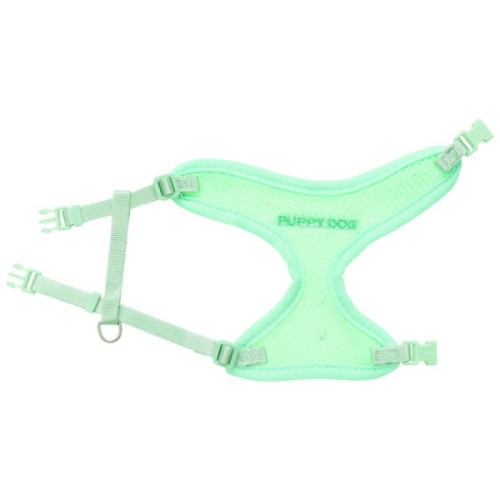 Шлея для собак Trixie з повідцем для цуценят S–M 26–34 см 10 мм м' ятна (4011905155654)