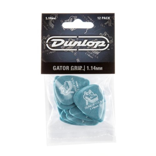 Медіатор Jim Dunlop Gator Grip Pick 1.14mm 12 шт. (417P1.14)