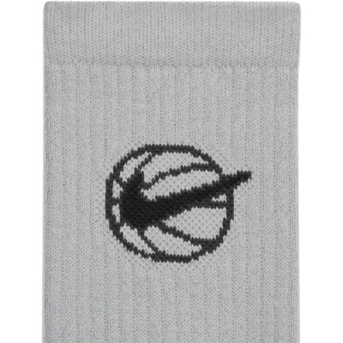 Шкарпетки Nike Crew Everyday Bball 3pr DA2123-902 38-42 3 пари Чорний/Білий/Сірий (194499745846)
