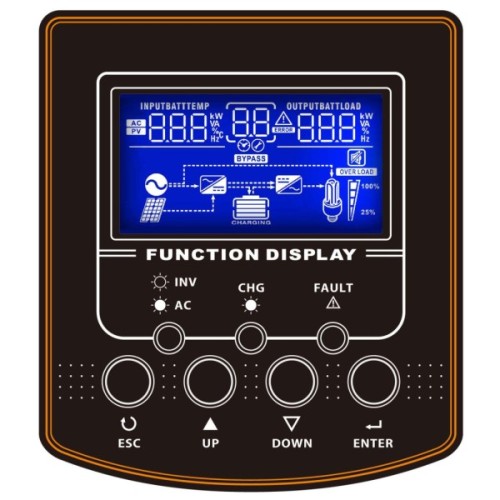Сонячний інвертор PowerWalker 5000 PWM (10120225)