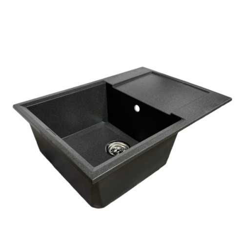 Мийка кухонна Adamant Horizon Medium графіт + змішувач (4824296104413)