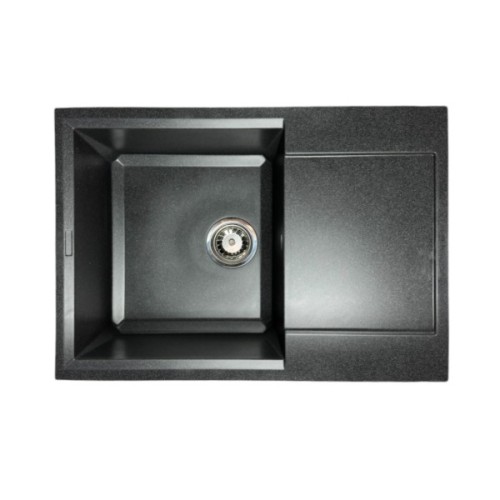 Мийка кухонна Adamant Horizon Medium графіт + змішувач (4824296104413)