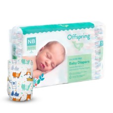 Підгузки Offspring Cat Розмір NB до 4 кг 56 шт (DP-OI-FAT-NB56P-MTC) Підгузки Offspring Cat Розмір NB до 4 кг 56 шт (DP-OI-FAT-NB56P-MTC)