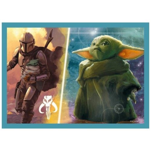 Пазл Trefl Мандалорець 4 in 1 (35, 48, 54, 70) елемента (5900511343977)