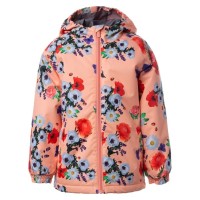 Куртка дитяча Huppa ALEXIS 18160010 кораловий з принтом 98 (4741468878010)